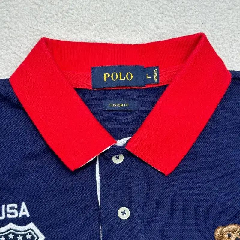 POLO RALPH LAUREN 폴로베어 빅로고 카라 티셔츠 L 8