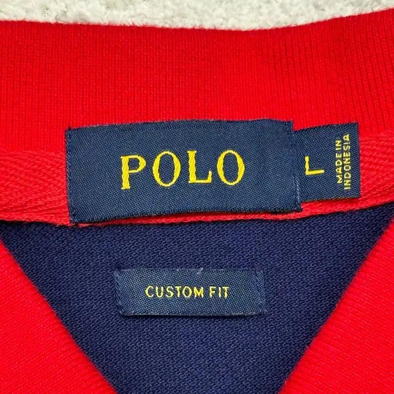 POLO RALPH LAUREN 폴로베어 빅로고 카라 티셔츠 L 9