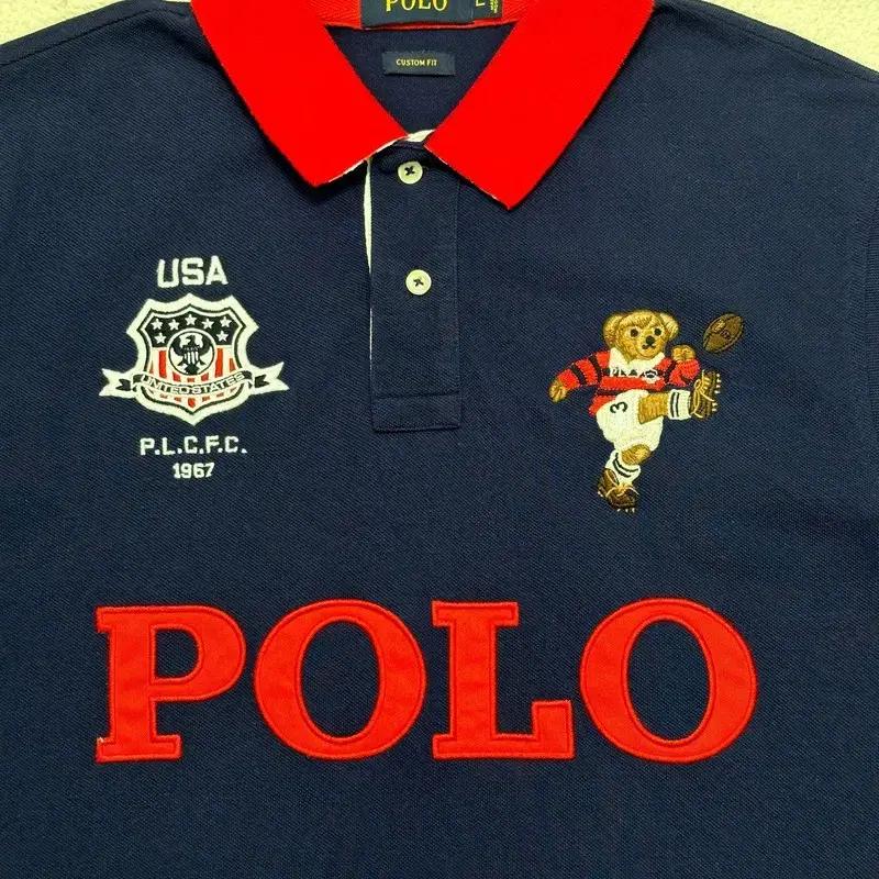 POLO RALPH LAUREN 폴로베어 빅로고 카라 티셔츠 L 3