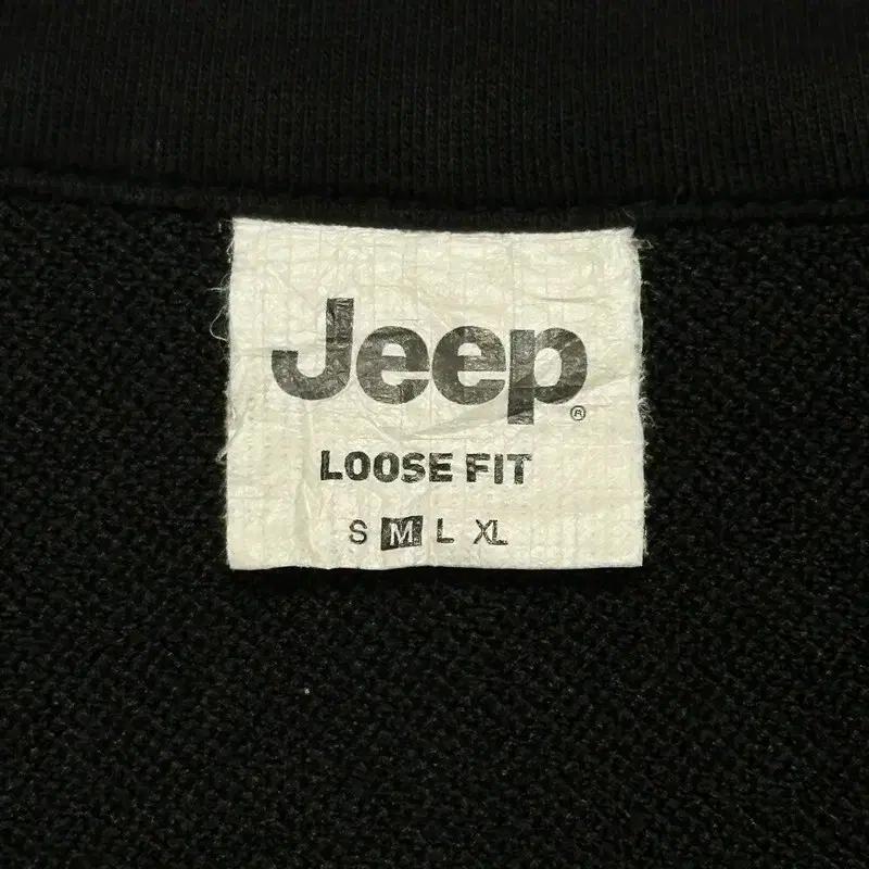 JEEP 자수로고 하프집업 맨투맨 M 6