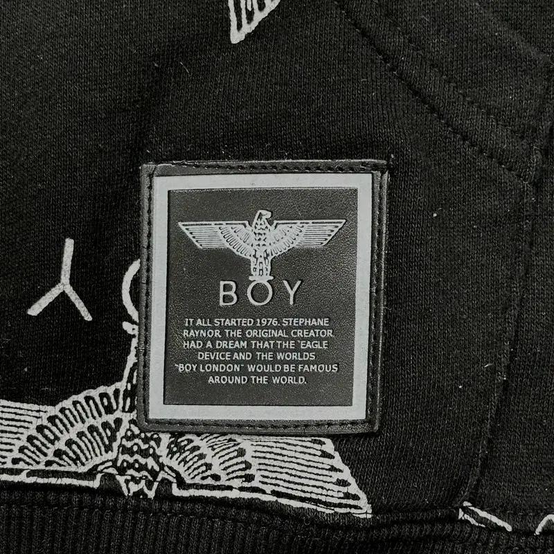 BOYLONDON 멀티로고 후디 L 5