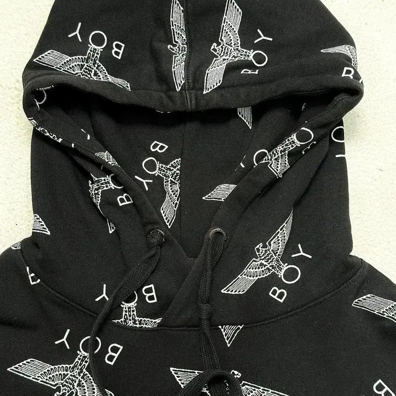 BOYLONDON 멀티로고 후디 L 4