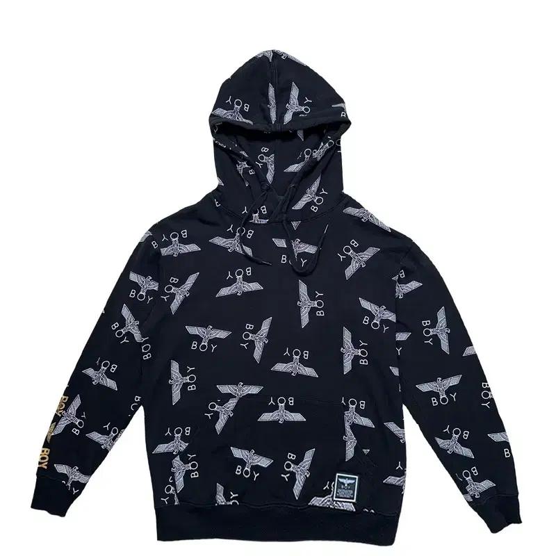BOYLONDON 멀티로고 후디 L 2