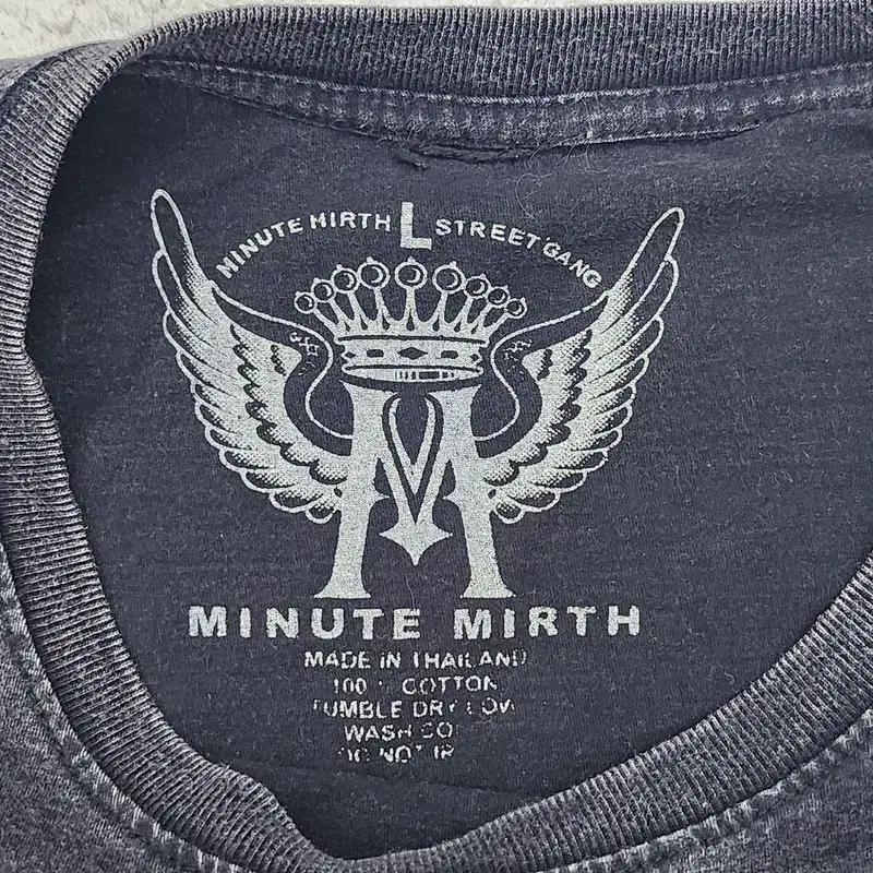 MINUTE MIRTH 피그먼트 반팔  L 6