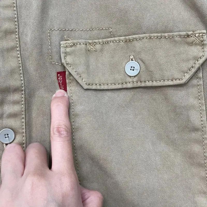 LEVI'S 코튼 자켓 베이지 L 6