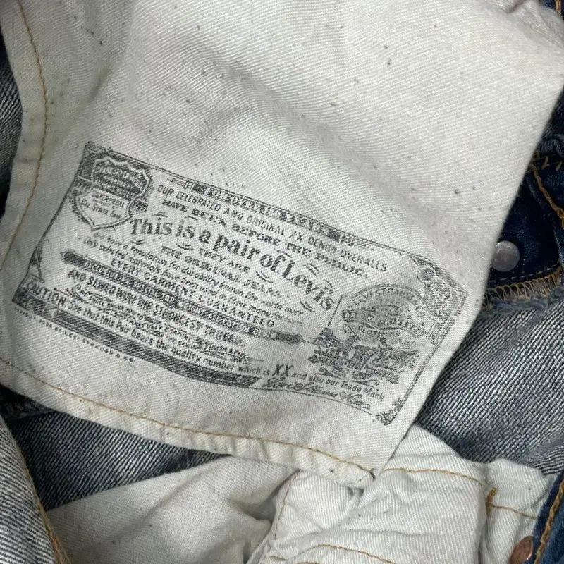 LEVI'S 501 데님팬츠 W76 L84 7