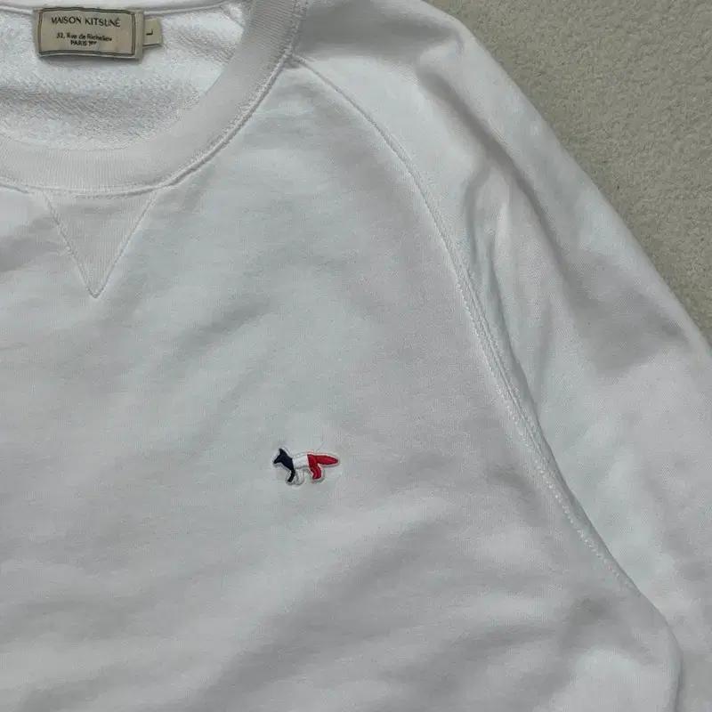 MAISON KITSUNE 나그랑 맨투맨 화이트 L 3
