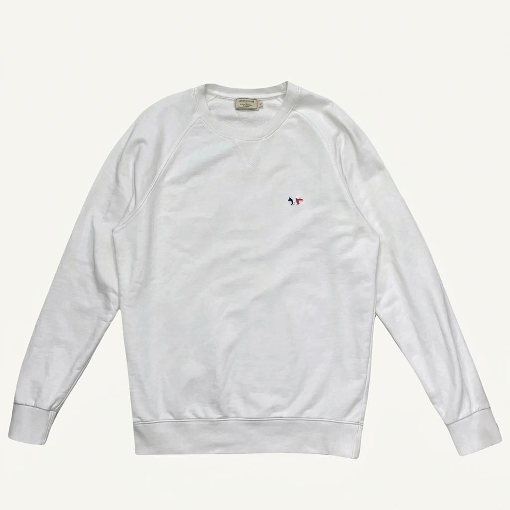 MAISON KITSUNE 나그랑 맨투맨 화이트 L 1