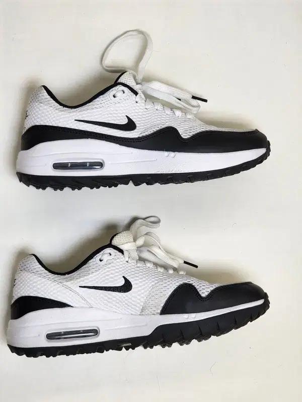 NIKE 에어맥스 1 골프 화이트 블랙 245 4