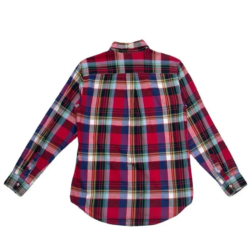 POLO BY RALPH LAUREN 깅엄체크 셔츠 레드 L 14-16 7