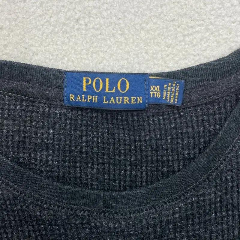 POLO BY RALPH LAUREN 와플니트 그레이 XXL 4