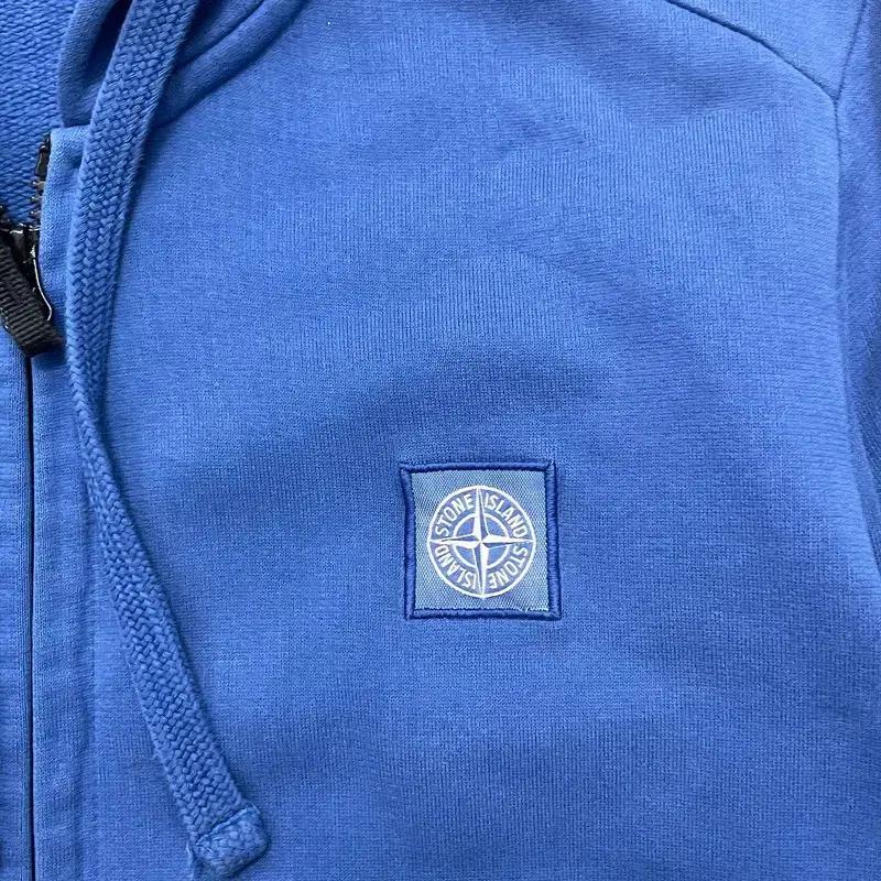 STONE ISLAND 후드집업 블루 100 3