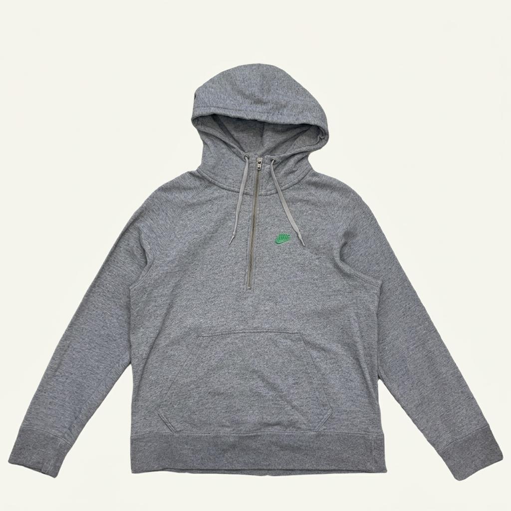 NIKE 올드스쿨 하프집업 후디 그레이 M 1