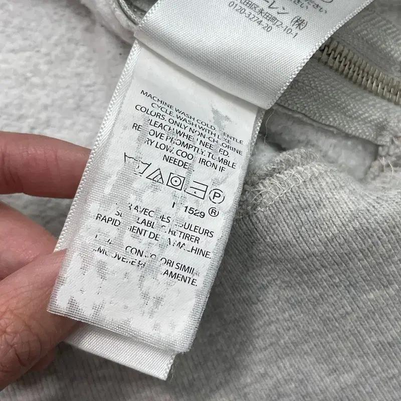POLO BY RALPH LAUREN 사이드 집업 맨투맨 그레이 M 7