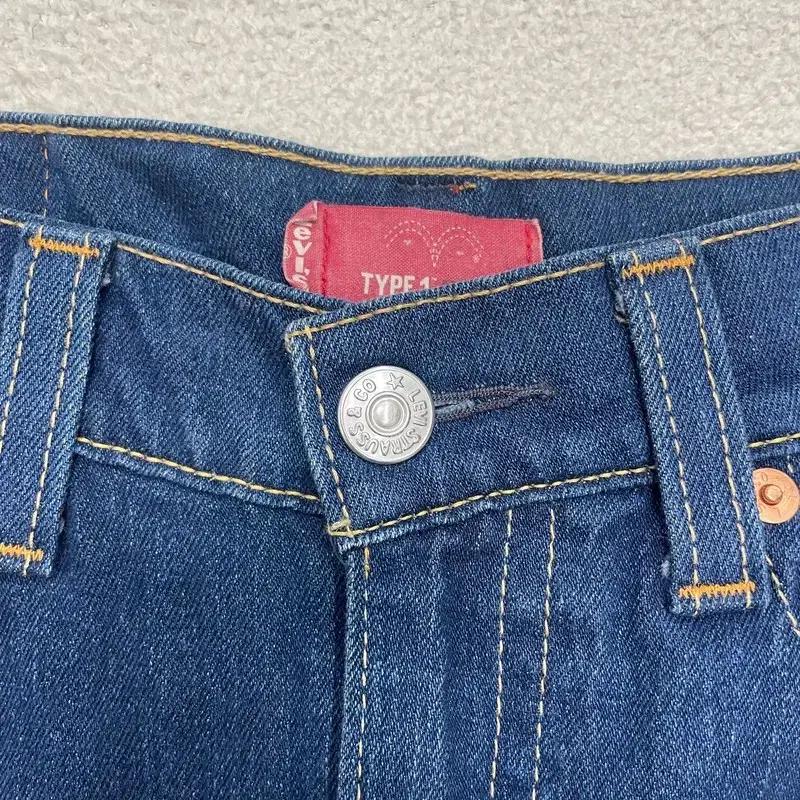 LEVI'S 앞트임 데님 스커트 Type1 L 5