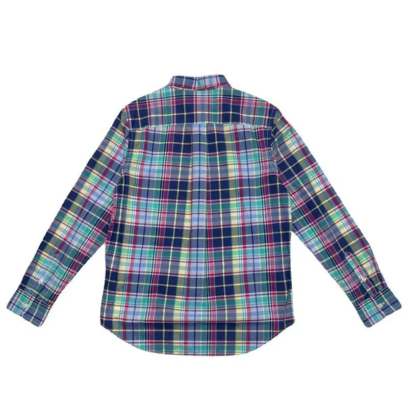 RALPH LAUREN 깅엄체크 셔츠 블루 L/G (14-16) 7