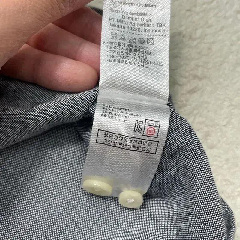 LACOSTE 포켓 셔츠 그레이 38 9