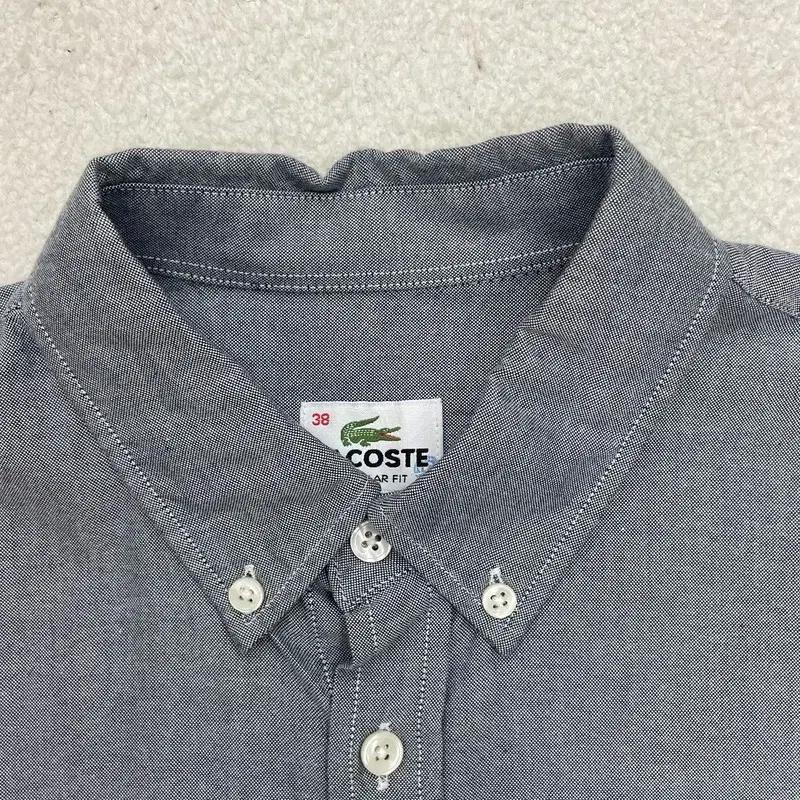 LACOSTE 포켓 셔츠 그레이 38 7