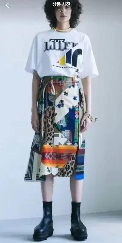 SACAI x HANK WILLIS  언발란스  스커트 3