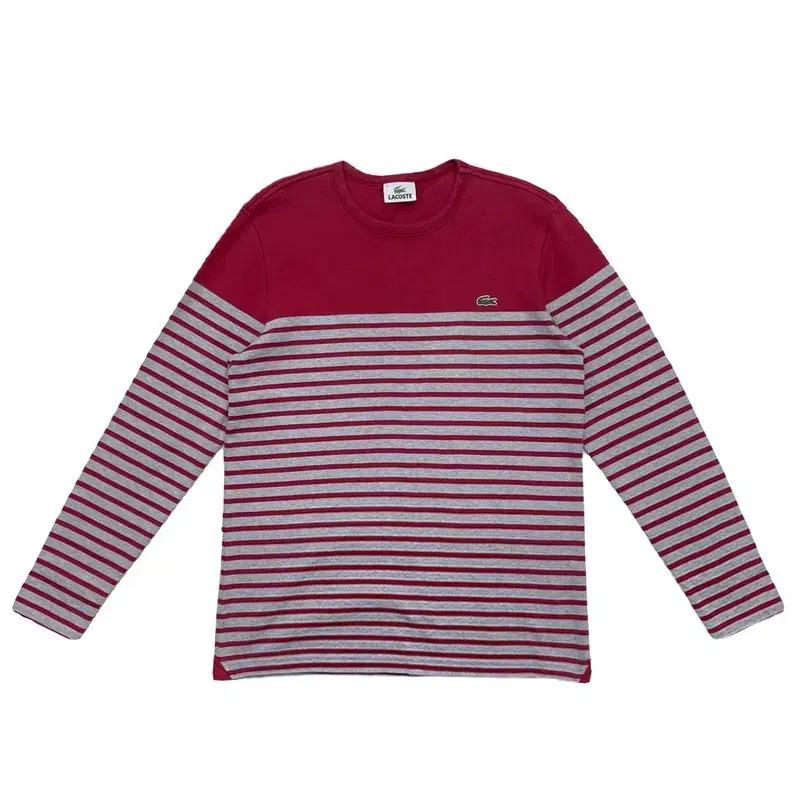 LACOSTE 스트라이프 롱슬리브 3 2