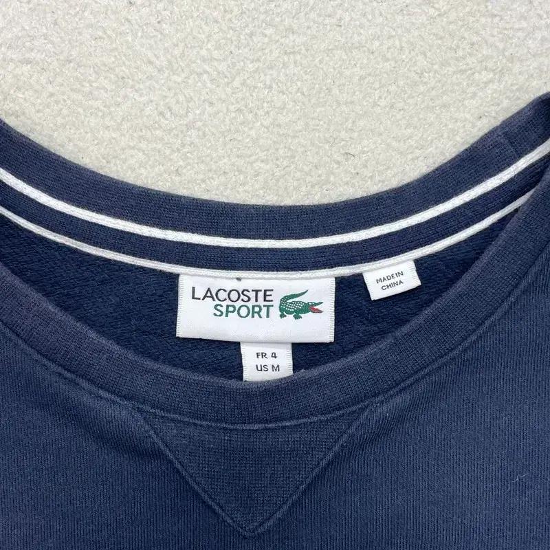 LACOSTE 맨투맨 네이비 M 4