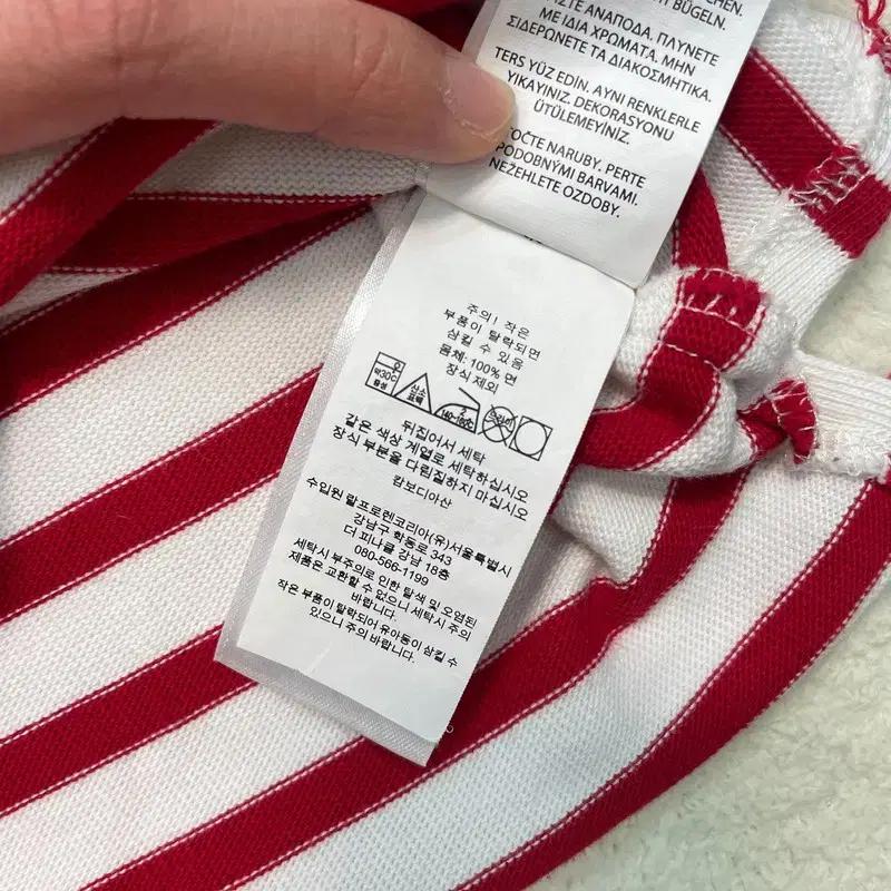 POLO RALPH LAUREN 보이즈 스트라이프  L 12-14 150 7