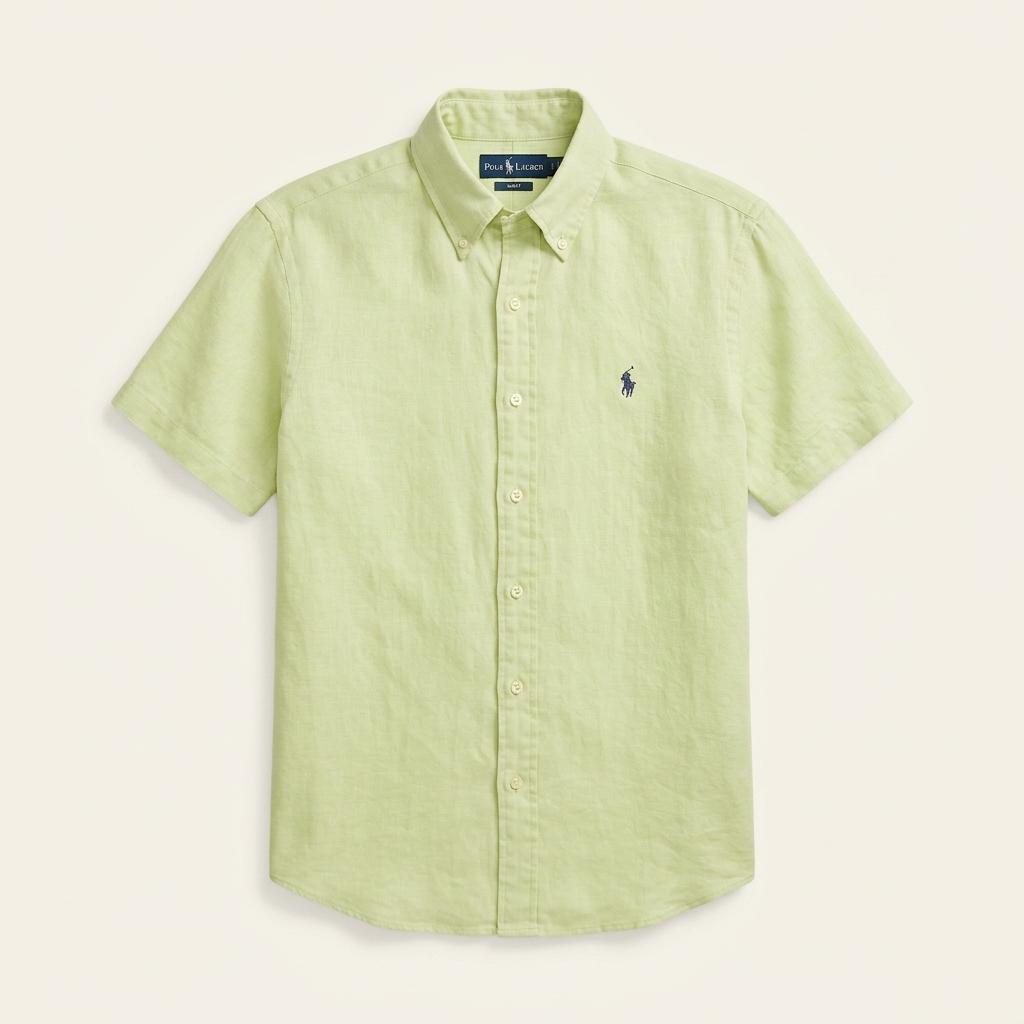 POLO RALPH LAUREN 린넨 100% 반팔셔츠 L 1