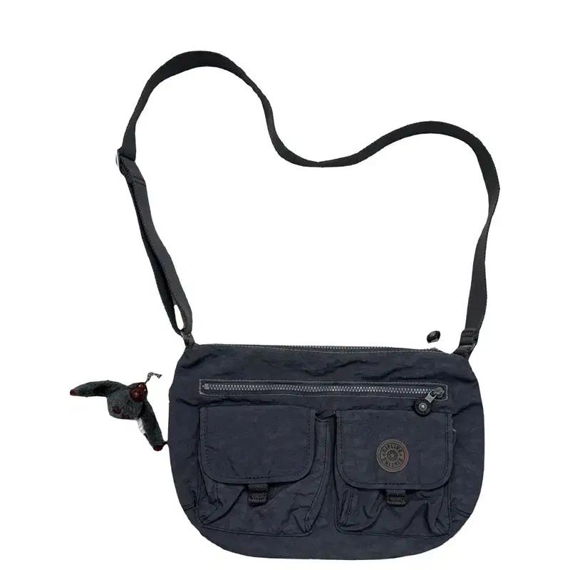 KIPLING 인디고 블루 미들 메신저백 2