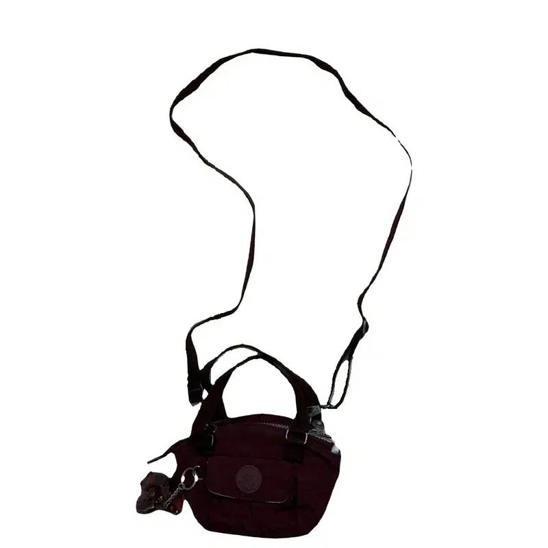 KIPLING 딥버건디 미니 크로스백 2