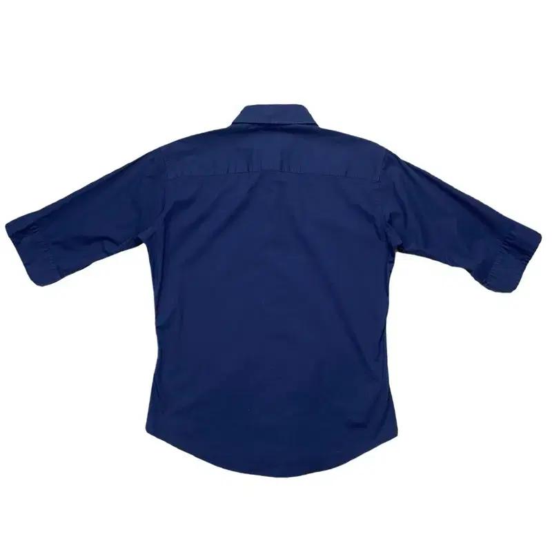 RALPH LAUREN SPORTS 5부 소매 스판 셔츠 네이비 6 6