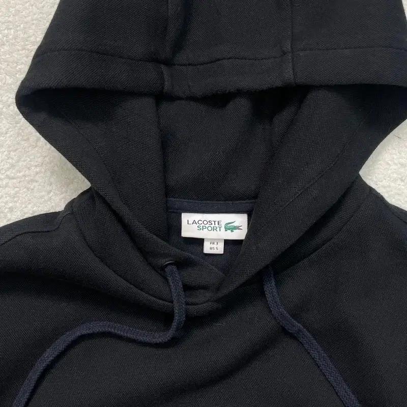 LACOSTE 빅로고 후드티 블랙 3 5