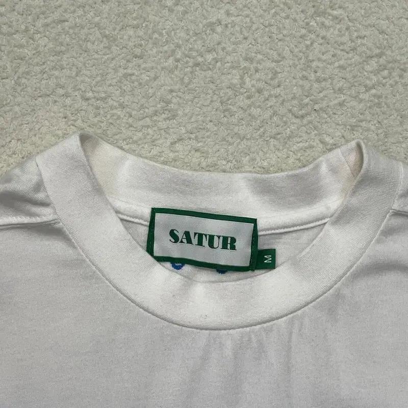 SATUR WAVEY 반팔티 M 4