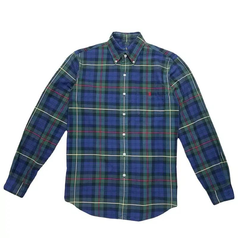 POLO BY RALPH LAUREN 타탄 포켓 체크 셔츠 M 2