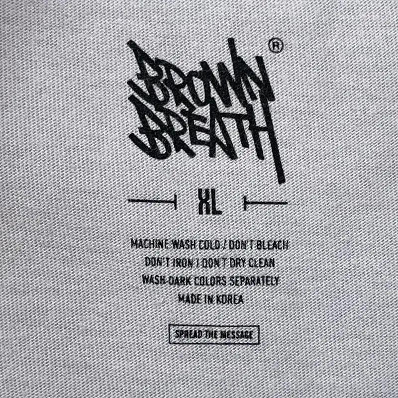 BROWNBREATH 반팔 티 XL 4