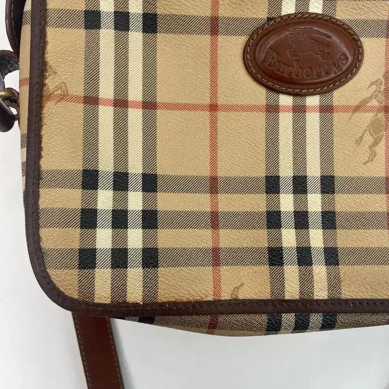 BURBERRY 노바 체크 크로스백 8