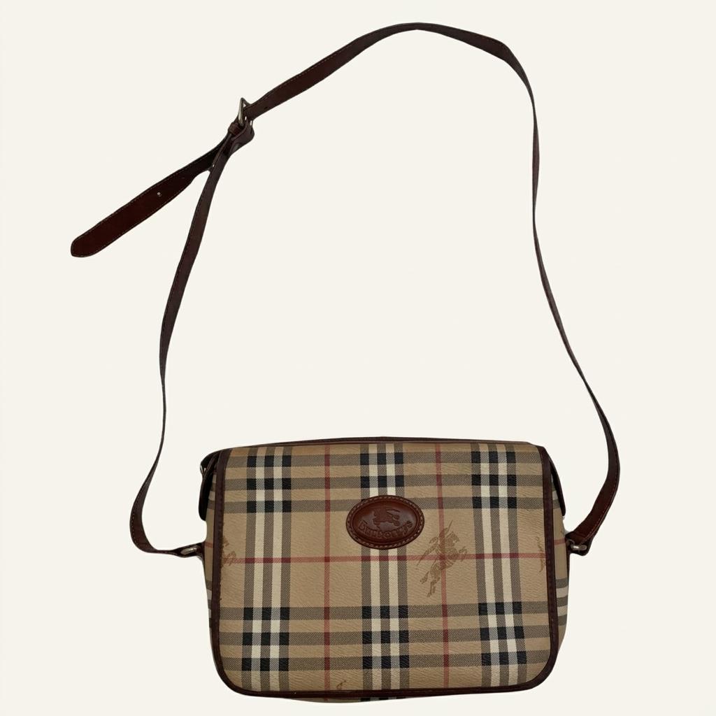 BURBERRY 노바 체크 크로스백 1