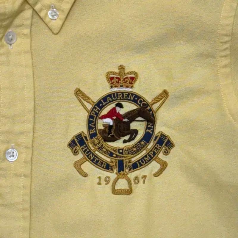 RALPH LAUREN 여성용 빅포니 자수 옥스퍼드 셔츠 6 3