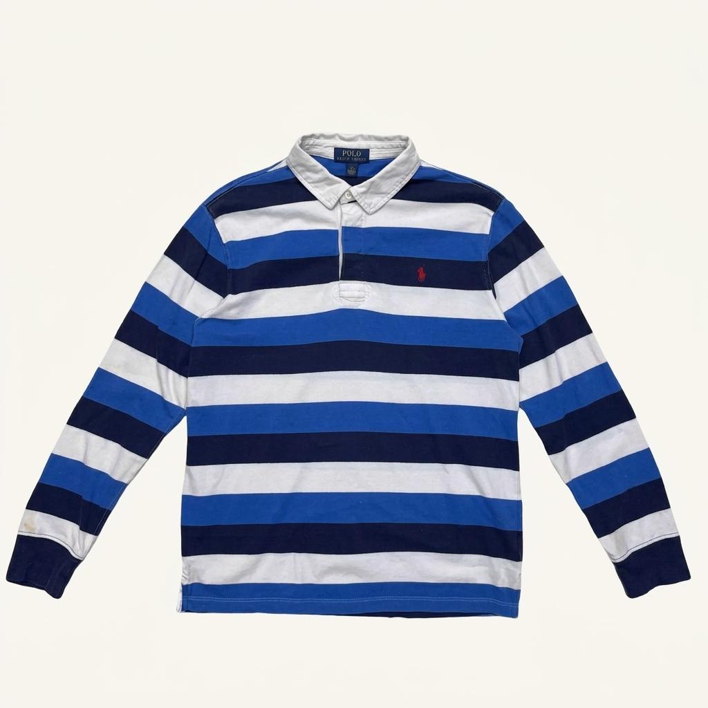 POLO BOYS 스트라이프 럭비티 L/G (14-16) 1