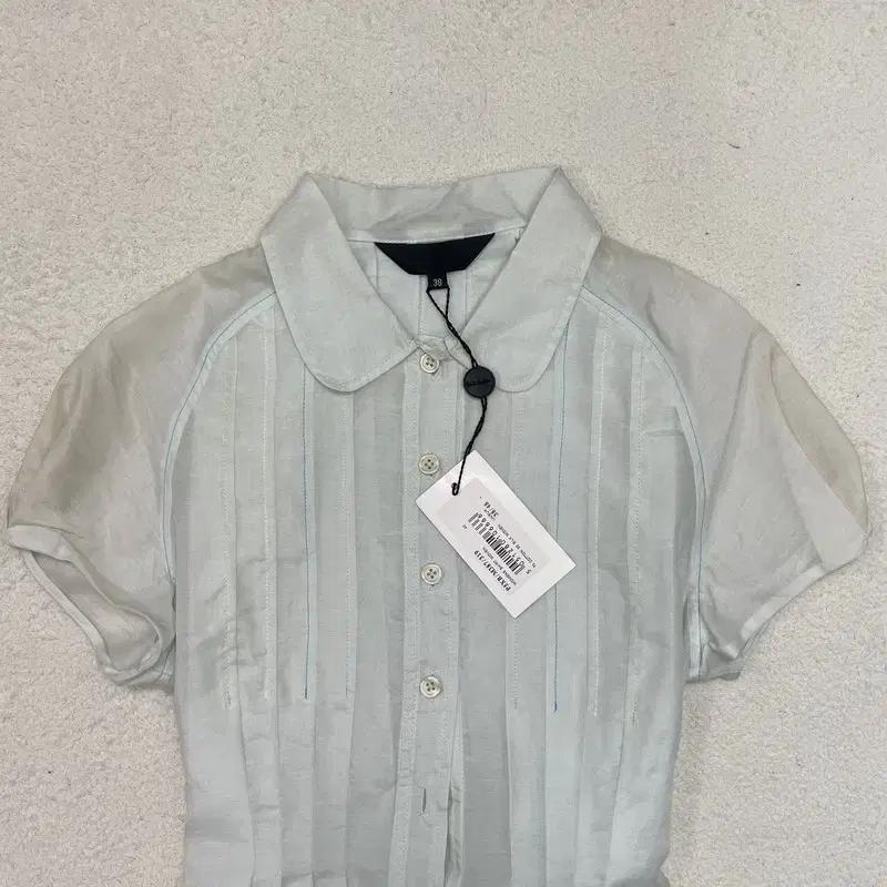 (새상품) PAUL SMITH BLACK 실크 블라우스 38 6