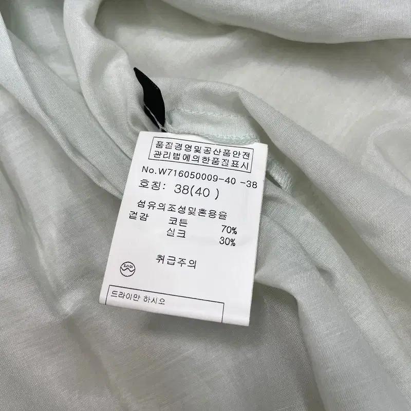 (새상품) PAUL SMITH BLACK 실크 블라우스 38 10