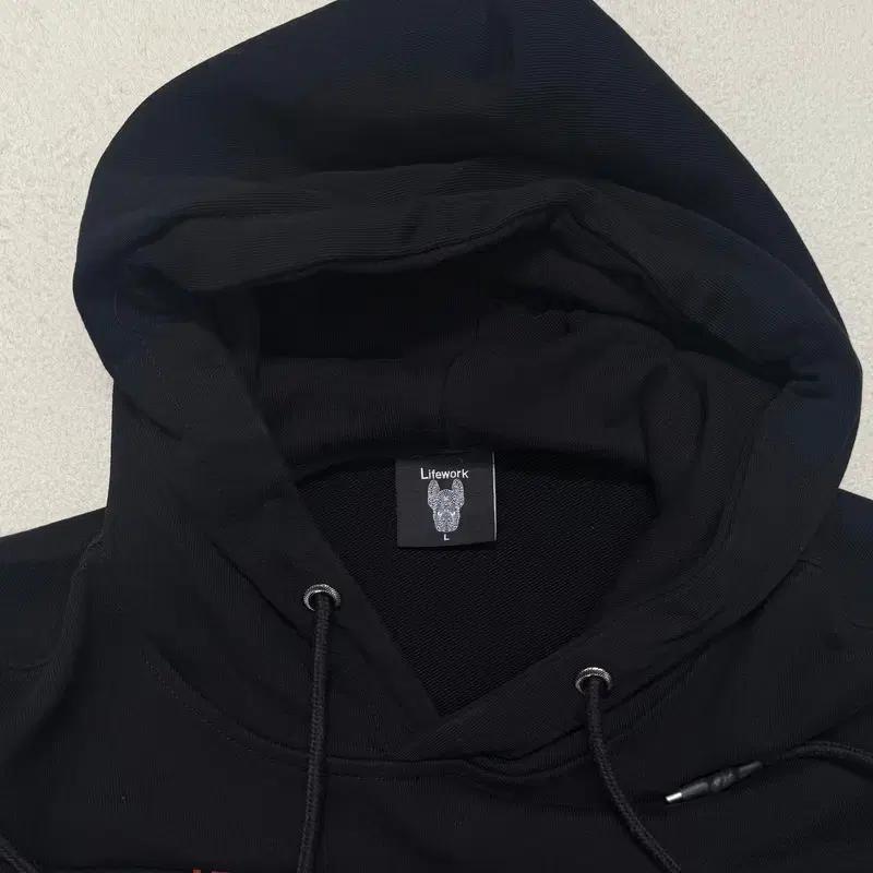 LIFEWORK 프린팅 후드티 L 5