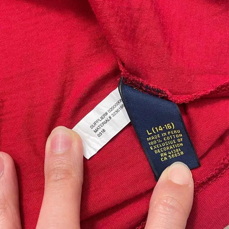 POLO RALPH LAUREN 나그랑 로고 반팔 L(14-16) 5
