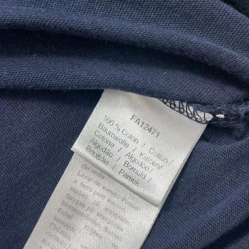 LACOSTE 반팔티 네이비 L 5