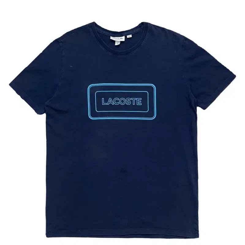 LACOSTE 반팔티 네이비 L 2