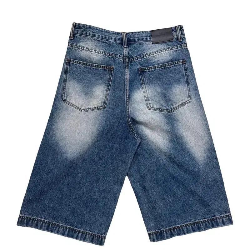 MAISON MINED 데님 버뮤다 쇼츠 M 7