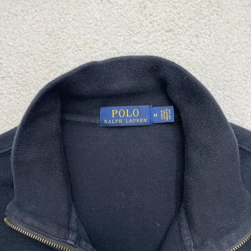 POLO RALPH LAUREN 하프집업 맨투맨 블랙 M 5