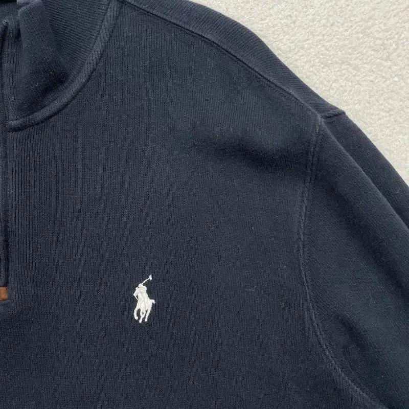 POLO RALPH LAUREN 하프집업 맨투맨 블랙 M 3