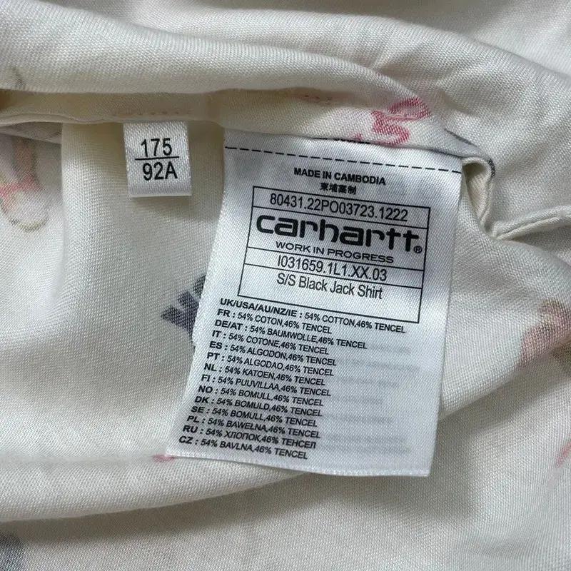 CARHARTT 블랙잭 셔츠 M 5