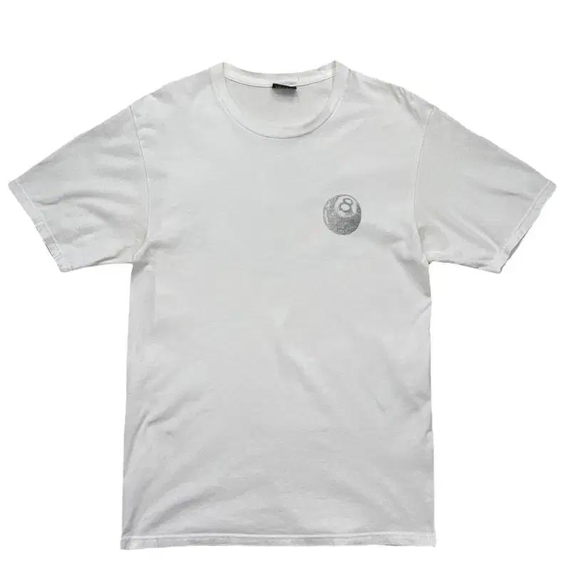 STUSSY 에잇볼 반팔티셔츠 화이트 M 2