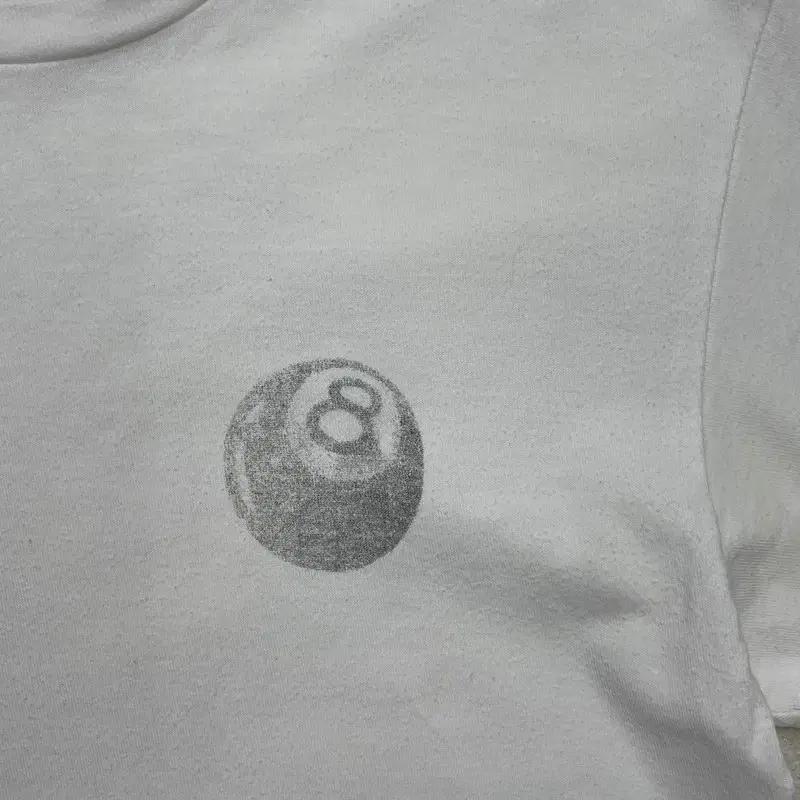 STUSSY 에잇볼 반팔티셔츠 화이트 M 3